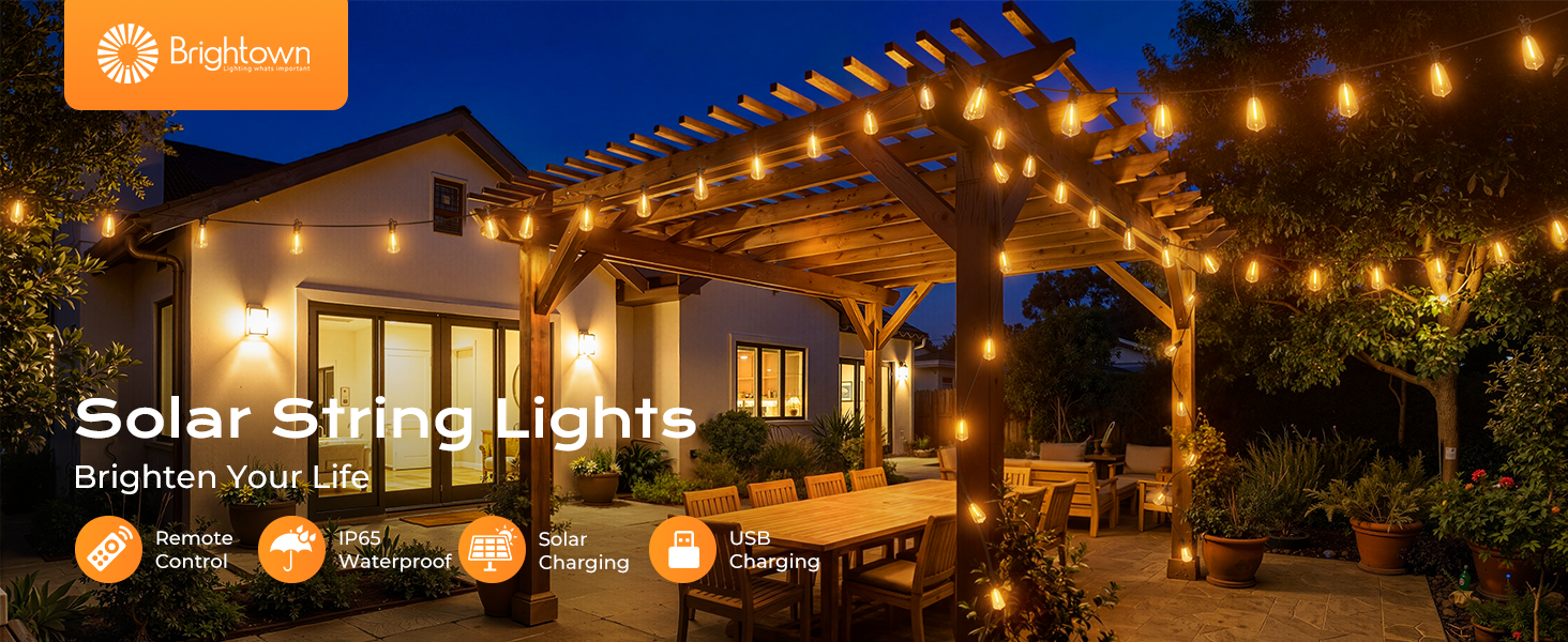solar string lights for outside