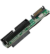 SinLoon 2.5 inch SATA to 3.5 inch IDE Adapter, SATA Female to 40 Pin Male 3.5 Inch IDE/PATA Adapt...