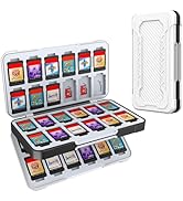 HEIYING Switch Game Case for Nintendo Switch/Switch Lite/Switch OLED Game Card &amp; Micro SD Memory ...