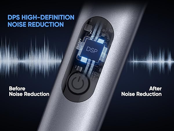 AFUOO Wireless Karaoke Microphone System for Karaoke Machine with DSP Noise Cancellation, True Voice