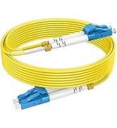 RamboCables 3m(10ft) OS2 LC LC Fiber Patch Cables Single Mode, Options 0.2m~122m, LC to LC Fiber ...