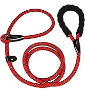 Slip Lead Dog Leash, Strong Dog Leash, 6 FT Heavy Duty Dog Leash, Durable Training Rope Slip Leas...