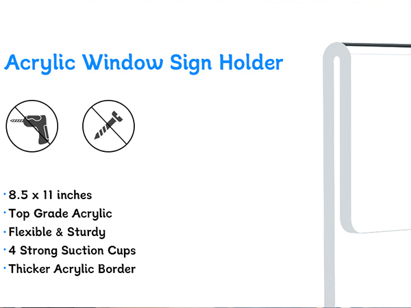 window sign holder