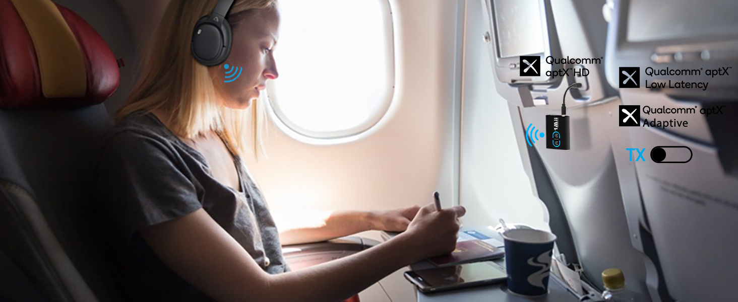 bluetooth adapter for airplane