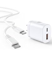 Samsung 25W Charger Super Fast Charging Block for Galaxy A35 5G/A14 5G/A54/A16 5G/S24 FE Ultra Pl...