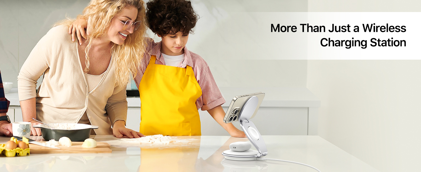 wireless charging station iphone