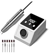 45000RPM Electric Nail Drill Professional: High-Speed Nail File Kit with LCD Display for Acrylic,...