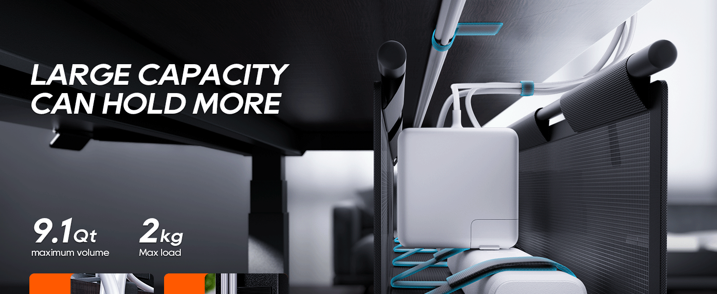 under desk cable management tray under desk storage desk cord organizer under desk organizer