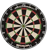 Accudart Edge Bristle Dartboard - Razor Thin Spider Wire Reduces Bounce Outs - Premium Brazilian ...