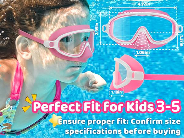 kids swimming goggles