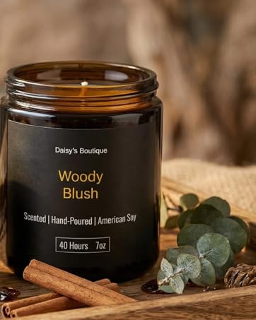 Scented Candles for Home Aromatherapy Candle Gift Present Set Soy Wax Long Lasting