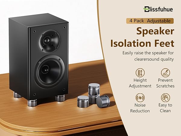 Speaker Isolation Feet