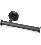 Matte Black Bathroom Toilet Paper Holder Wall Mount SUS304 Stainless Steel Toilet Tissue Roll Holder