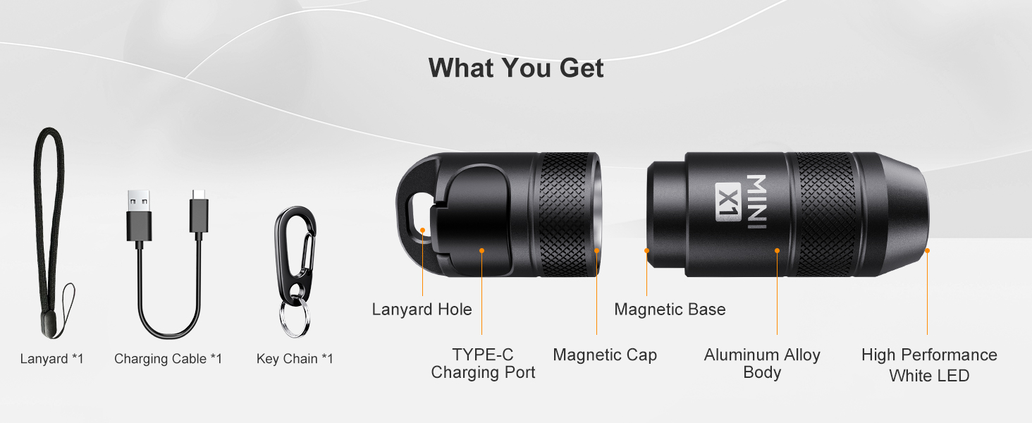 keychain led flashlight