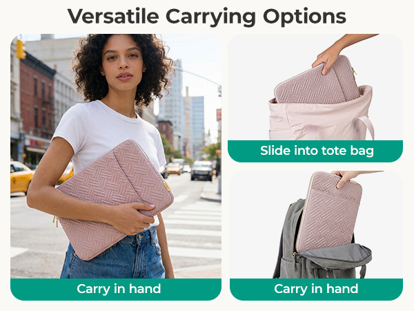 versatile carrying options