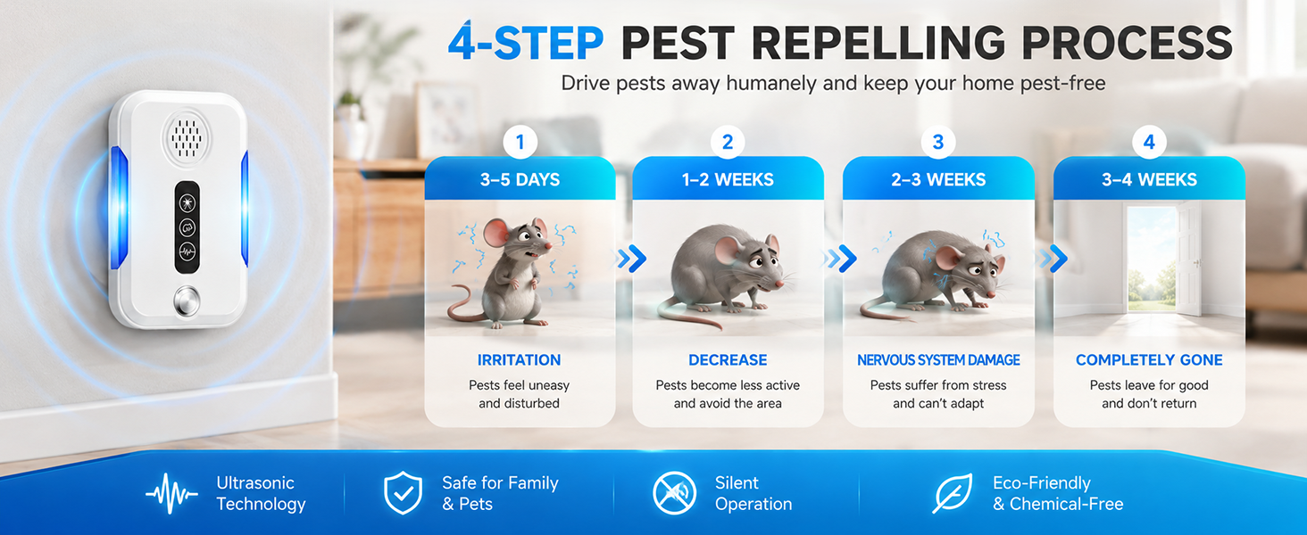 ultrasonic pest repeller