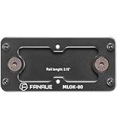 FANAUE Arca Swiss Tripod Mount Plate, Aluminum Quick Release Arca Rail Mount Adapter for Hunting,...