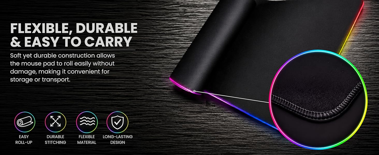 RGB Mouse Pad Extended