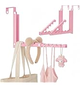 WLCSNG Over the Door Hooks,Over the Door Extended Hook,Space-Saving Over the Door Hook for Hangin...