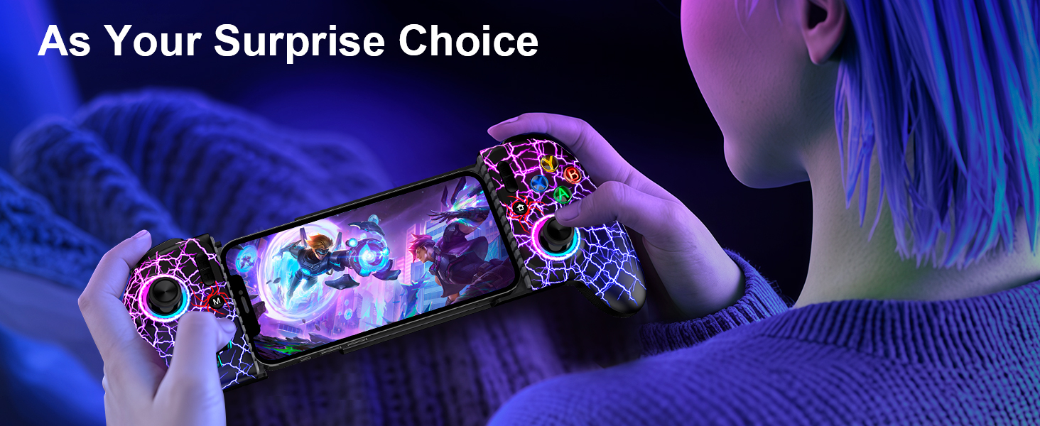 enhances gameplay with precise motion control