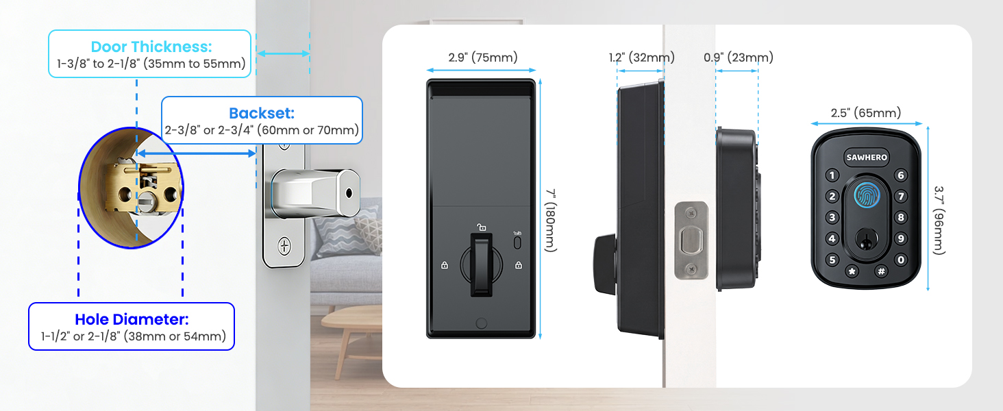 Keyless Entry Door Lock