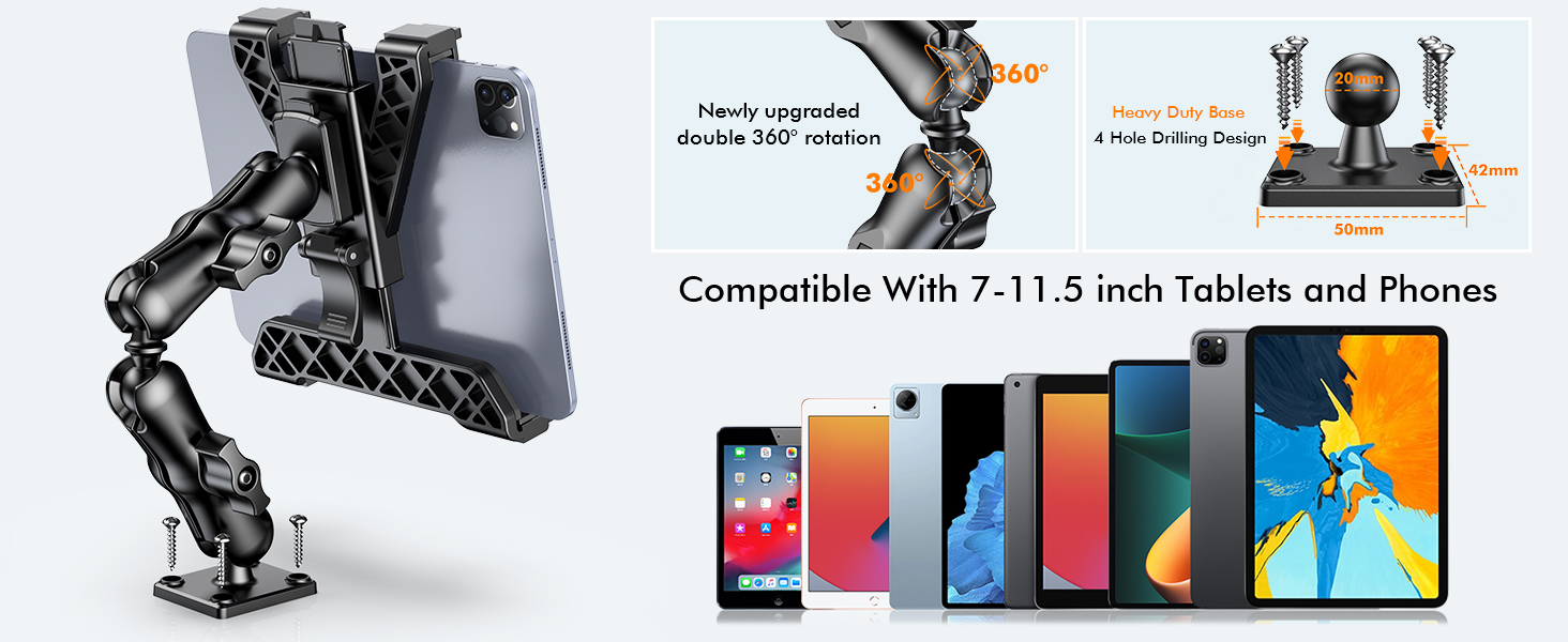 Tablet Holder for Truck