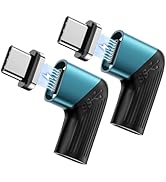 ZBF USB C Magnetic Adapter 240W Magnetic USB C Adapter Detachable(2PCS) Fast Charging 40Gbps Data...