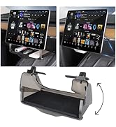 EVFITUS for Tesla Model Y 3 (Juniper &amp; Highland Included) Under Screen Storage Shelf Organizer Tr...