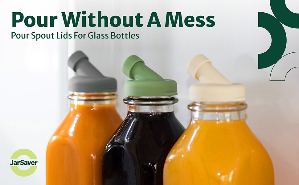pour spouts for milk bottles