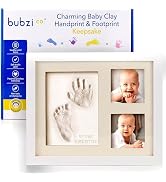 Bubzi Co Baby Footprint Kit, Baby Foot and Hand Print Kit, Baby Keepsake Frame, Nursery Pictures ...