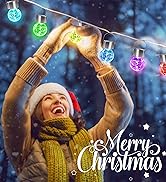 Hanging Solar Lights Outdoor, 8 Pack Decorative Cracked Glass Ball Light