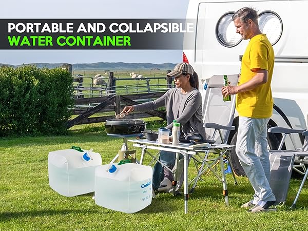 camping water container, water storage
