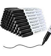 Affisure Permanent markers, 60 packs permanent markers bulk, quick drying in one second, waterpro...