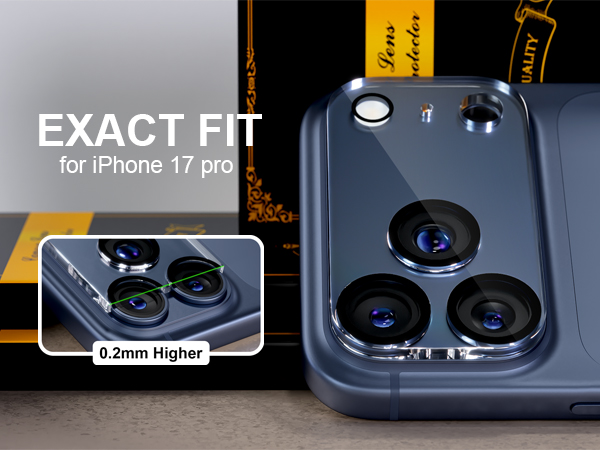 iphone 17 pro camera lens protector