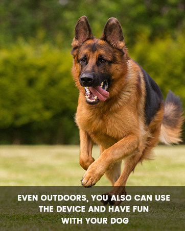 ABRKDOG Anti Barking Device, Multi-Functional Handheld Dog Barking