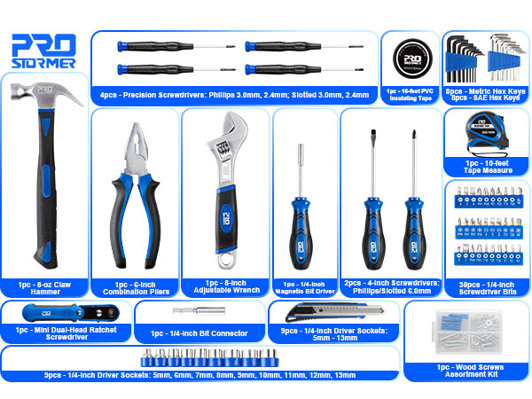 160-Piece Home Repair Tool Set