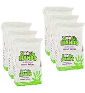 Hand Sanitizer Wipes by Boogie Wipes, Alcohol-Free, Hypoallergenic and Moisturizing Aloe, Boogie ...