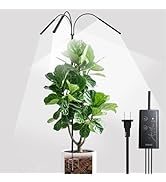 SANSI Plant Grow Light, 45W Grow Lights for Indoor Plants, High PPFD Full Spectrum, 4/8/12H Timer...