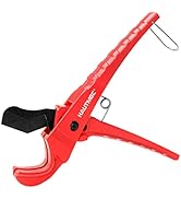 HAUTMEC Pvc Pipe Cutter Tool PEX Pipe Cutter Tubing Cutter for Cutting 36mm PVC, CPVC, PPR, PEX, ...