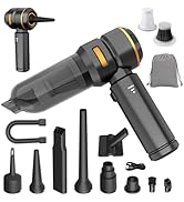 KedeeSparkle Handheld Car Vacuum Cleaner, 4 in 1 Cordless Vacuum Cleaner, 22000 PA High Power Por...