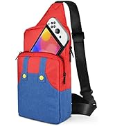 Xishwon Kawaii Backpack Carrying Travel Bag for Nintendo Switch/Lite/OLED/Console/Dock/Joy-Cons&A...