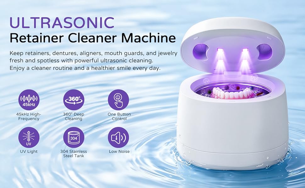 Ultrasonic Retainer Cleaner Machine