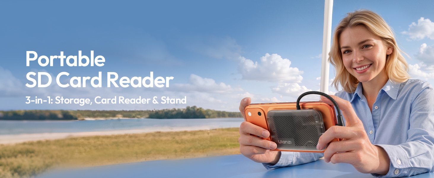 ULANZI PORTABLE SD CARD READER