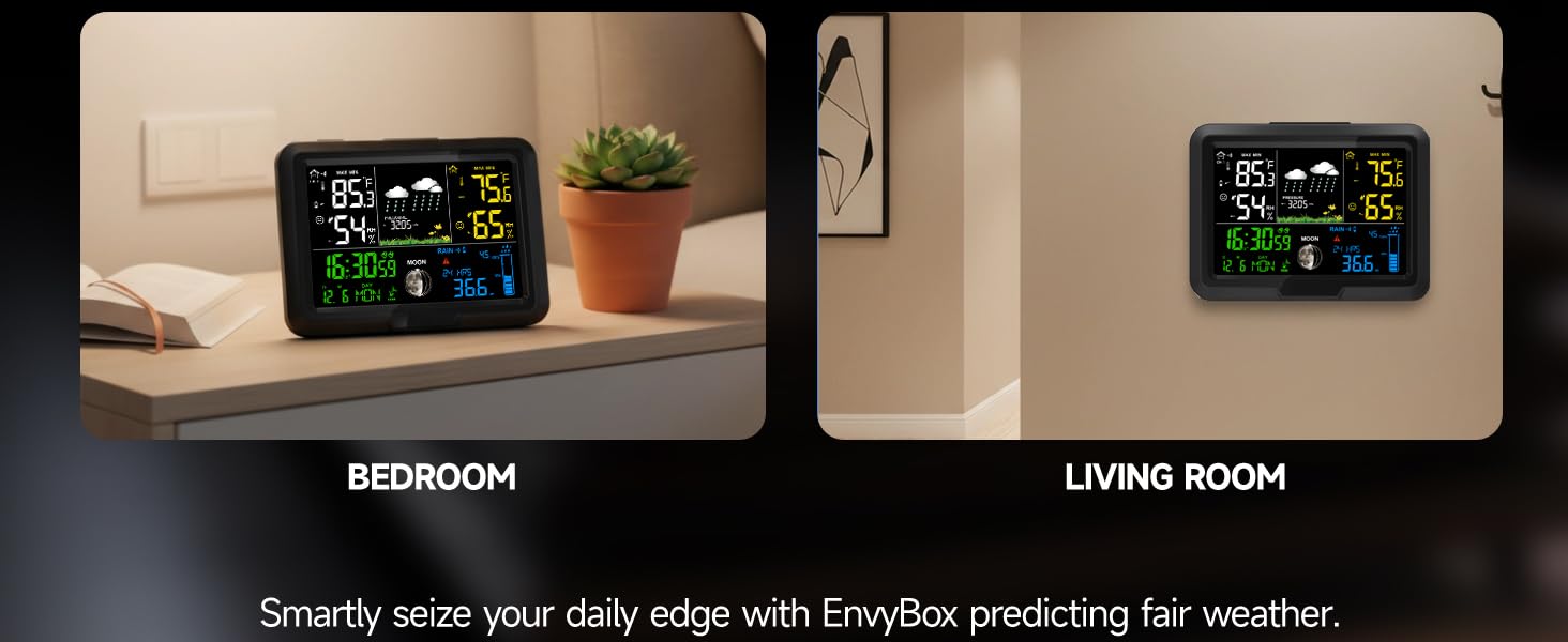 Digital Wireless Rain Gauge Outdoor,