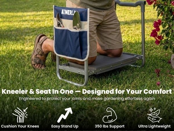 K3-Blue garden kneeler
