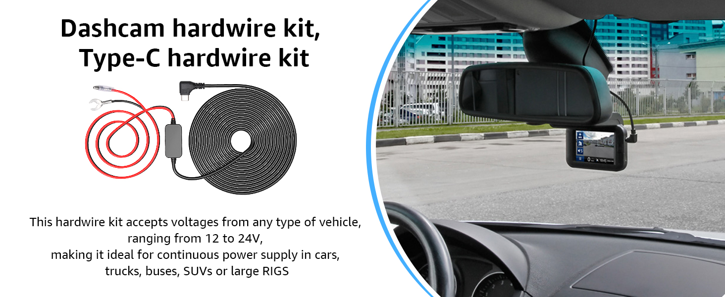 Type-C USB Hard Wire Kit