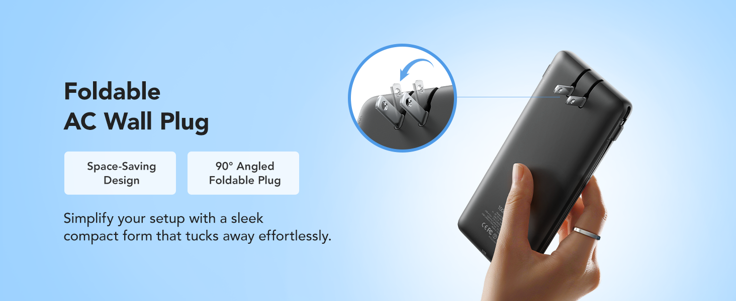 fast charging power bank usb c