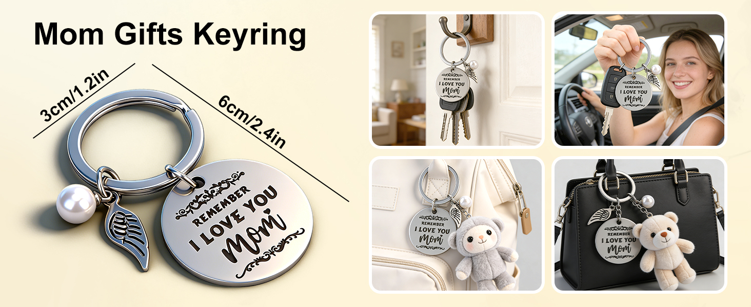 mom keychain