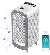 Jafända Air Purifiers for Home Large Room Up To 2105ft², 4× True HEPA 13 Filter, 0.66lbs Activate...