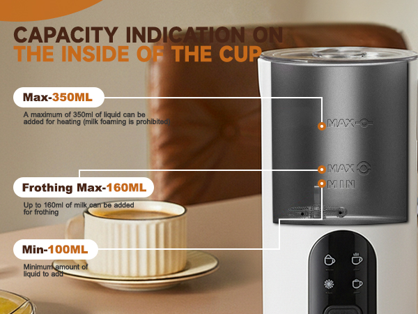 coffee maker with frother electric milk frother and steamer coffee whisk frother instant milk